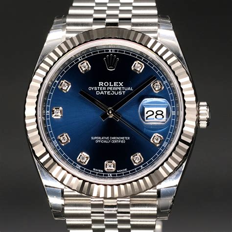 price rolex blue dial